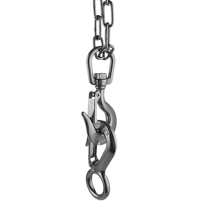 Grappling Hook 1T Crane Scale Sliding Stainless Steel Lifting Rigging Accessories