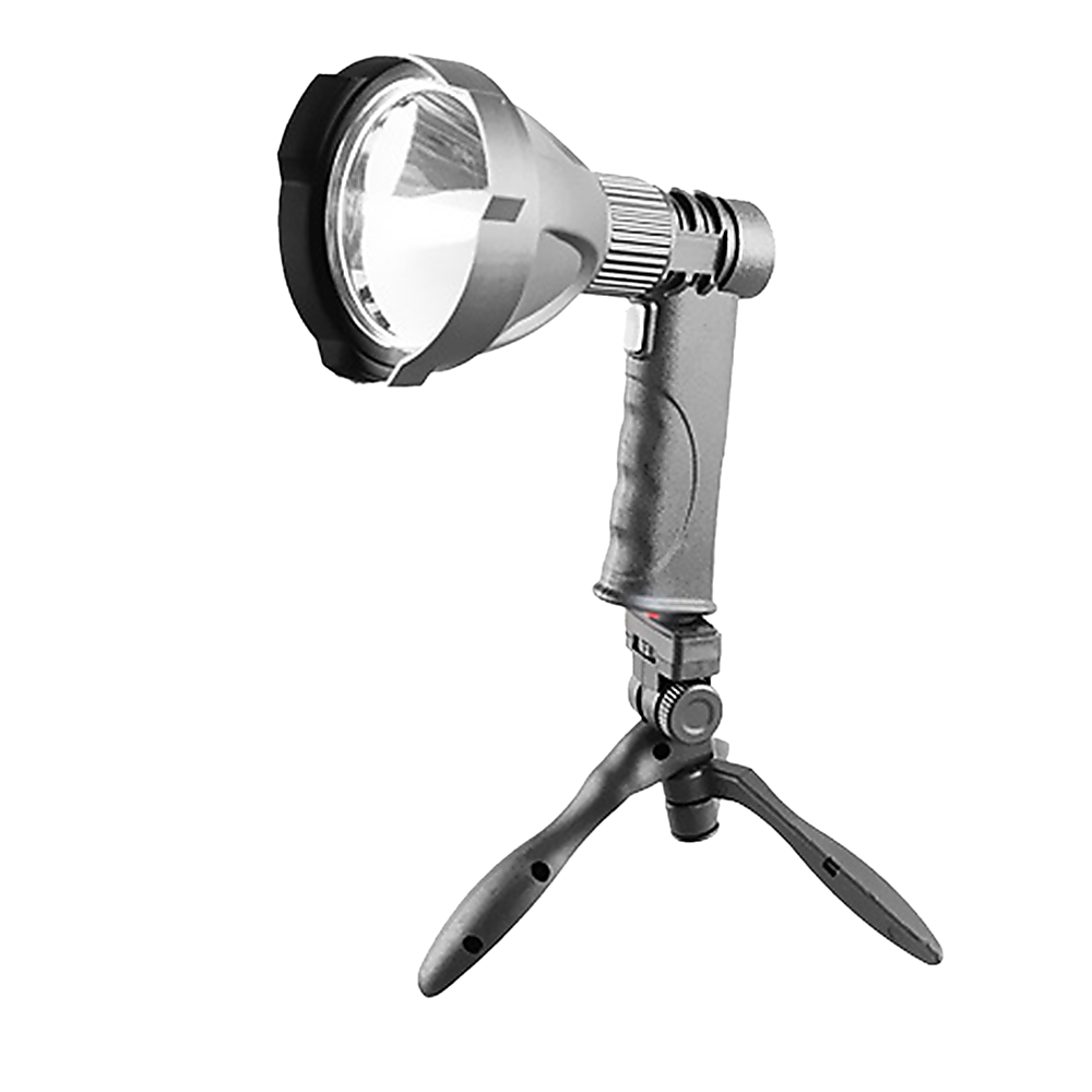 10W Handheld Spot Light Rechargeable LED Spotlight Hunting Shooting 12V