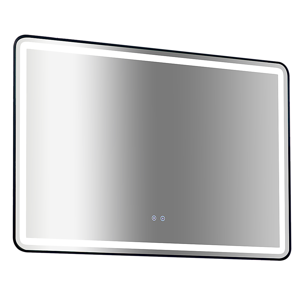 Rectangular Mirror LED Anti-Fog Illuminated Bathroom Living Room