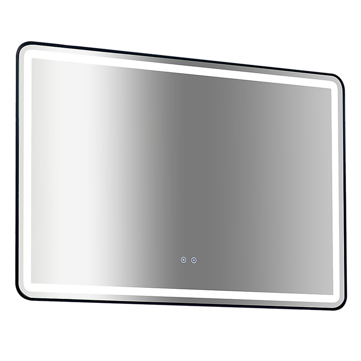 Rectangular Mirror LED Anti-Fog Illuminated Bathroom Living Room