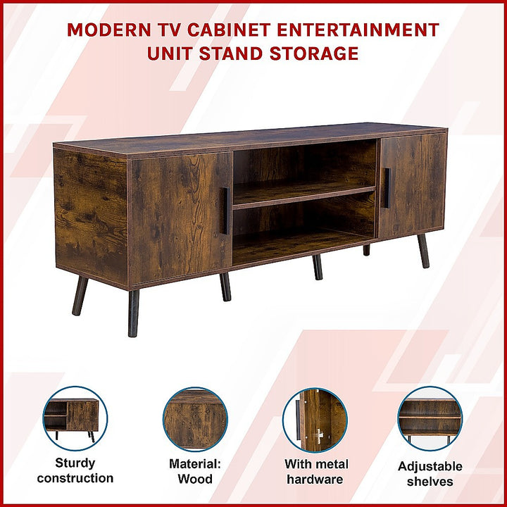 Modern TV Cabinet Entertainment Unit Stand Storage