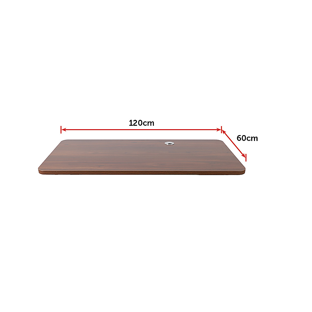 Office Home Computer Desk Table Top with Cable Hole