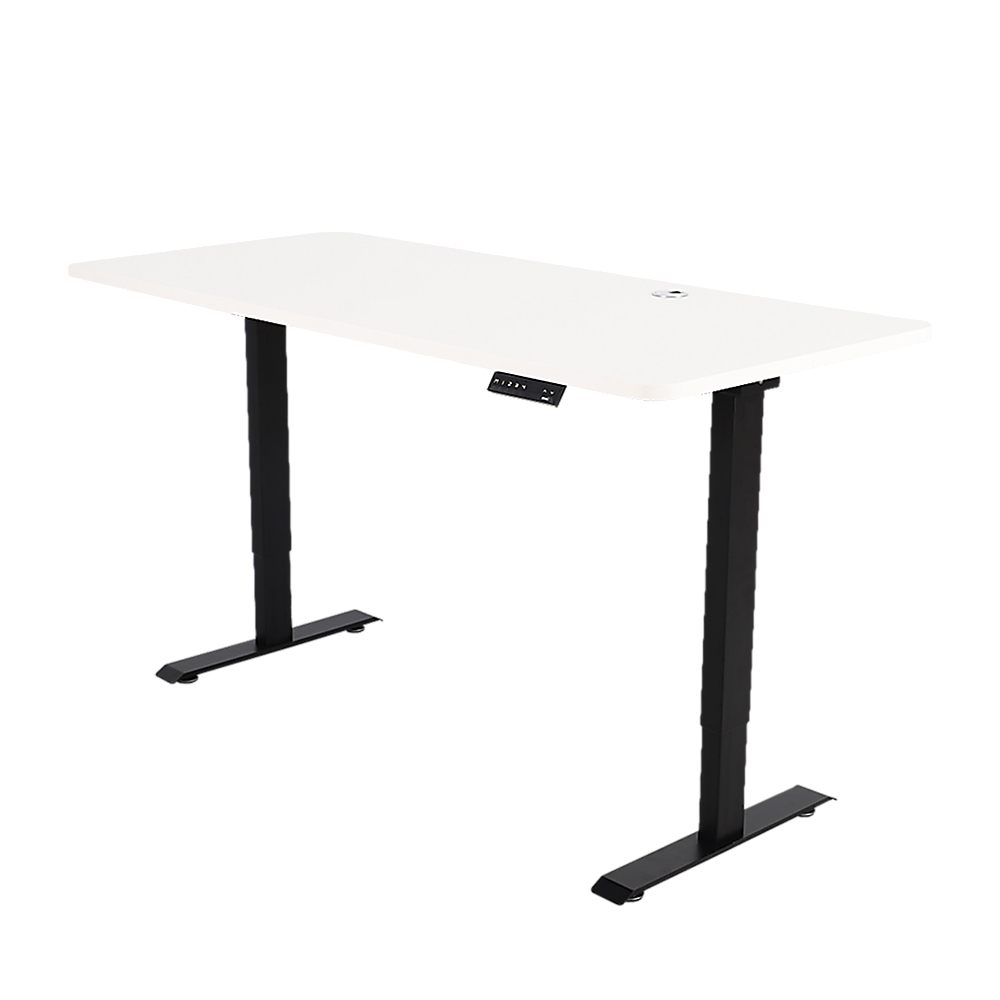 Office Home Computer Desk Table Top with Cable Hole