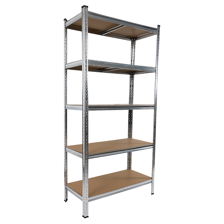 2 x 1.8M Garage Shelving Warehouse Rack Storage Shelves Pallet Racking