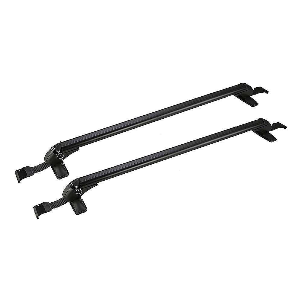 Lockable Aluminium Car Roof Rack Bars Without Rail Anti Theft Luggage Carrier