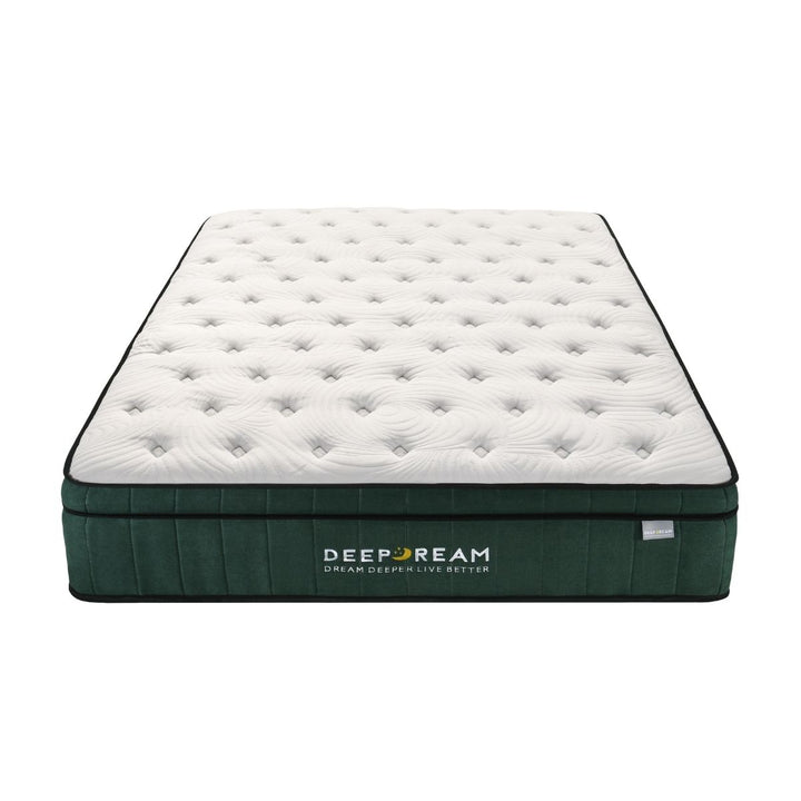 Green Tea Cool Gel Memory Foam Mattress 36cm 5 Zone Double