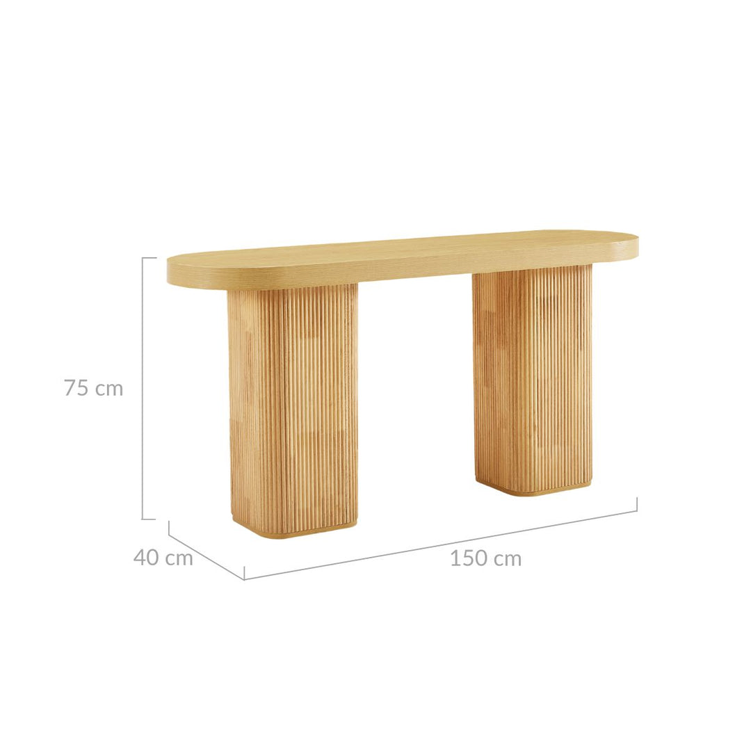 Tate Console Table - Natural