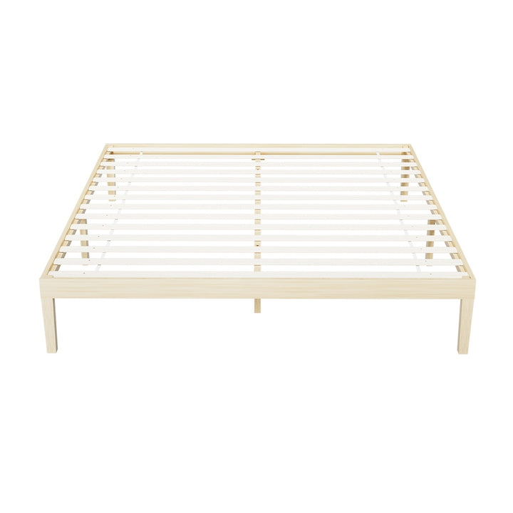 Artiss Bed Frame King Size Wooden Base Mattress Platform Timber Pine BRUNO