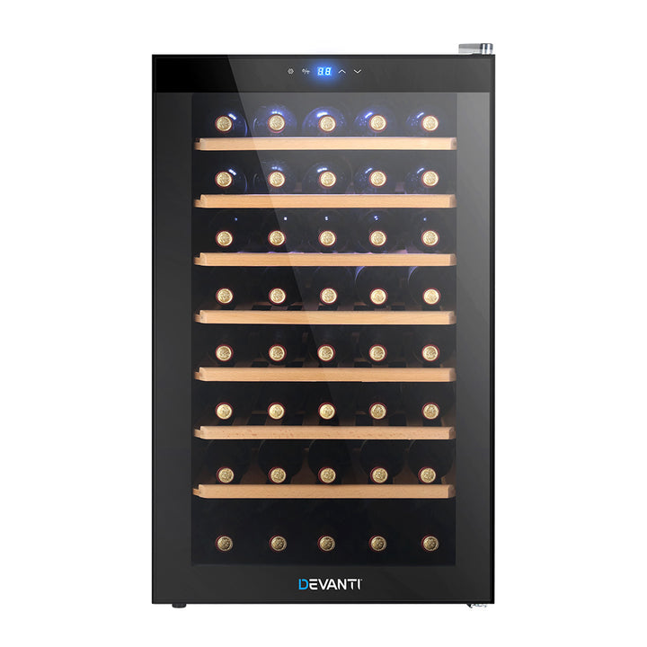 Devanti Wine Fridge Cooler 51 Bottles