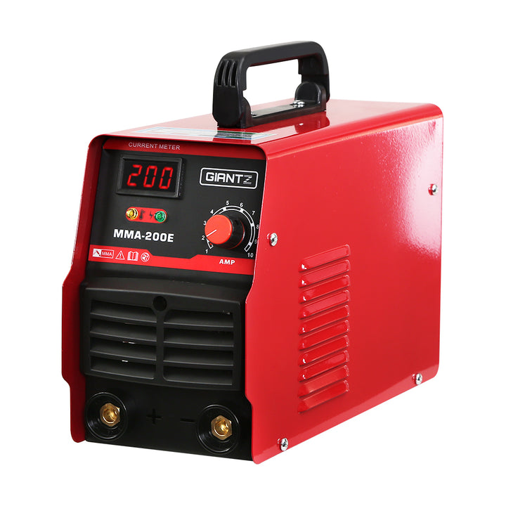 Giantz 200 Amp Inverter Welder MMA ARC DC IGBT Welding Machine Stick Portable