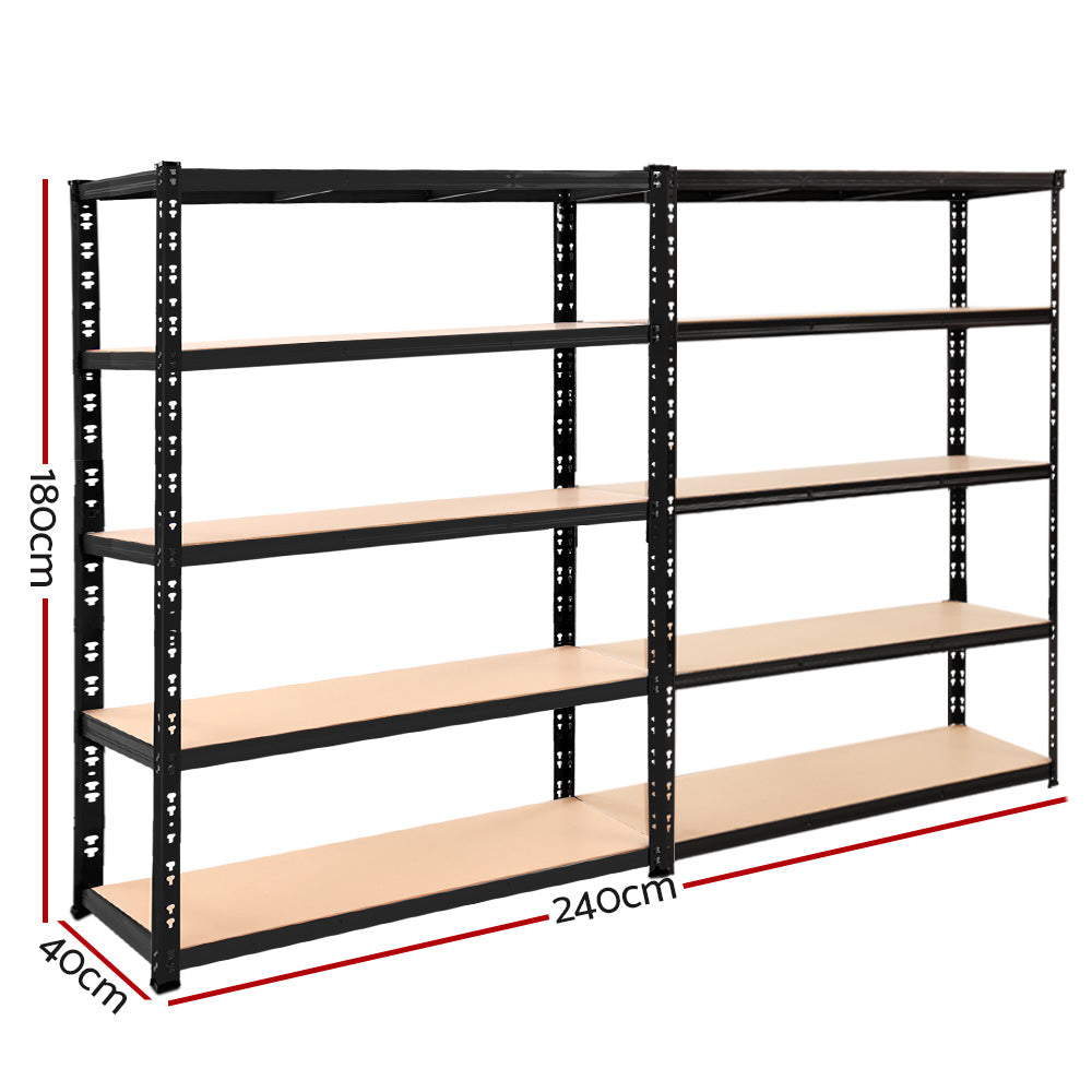 Giantz 2.4Mx1.8M Garage Shelving Warehouse Rack Pallet Racking Storage Shelve