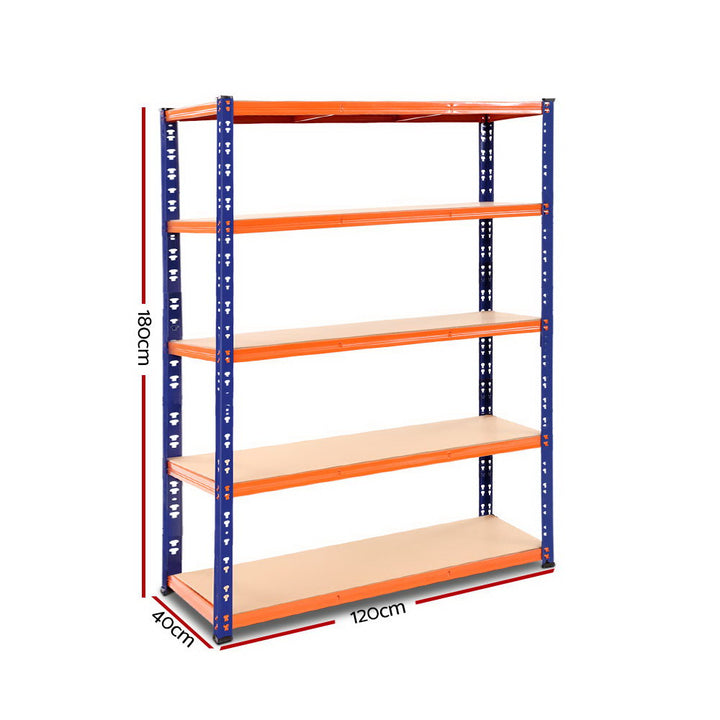 Giantz 1.8M Garage Shelving Warehouse Rack Pallet Racking Storage Shelve Blue