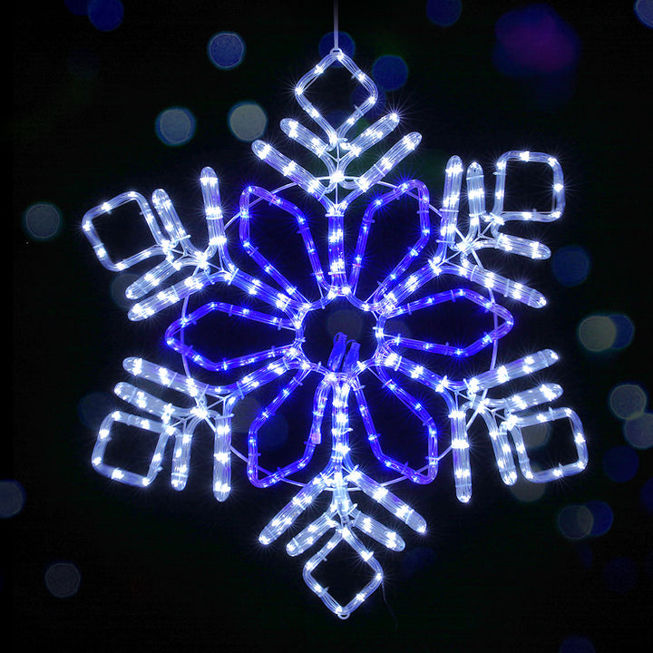 0.82M Christmas Lights 304 LED Snow Motif Light Decorations Jingle Jollys