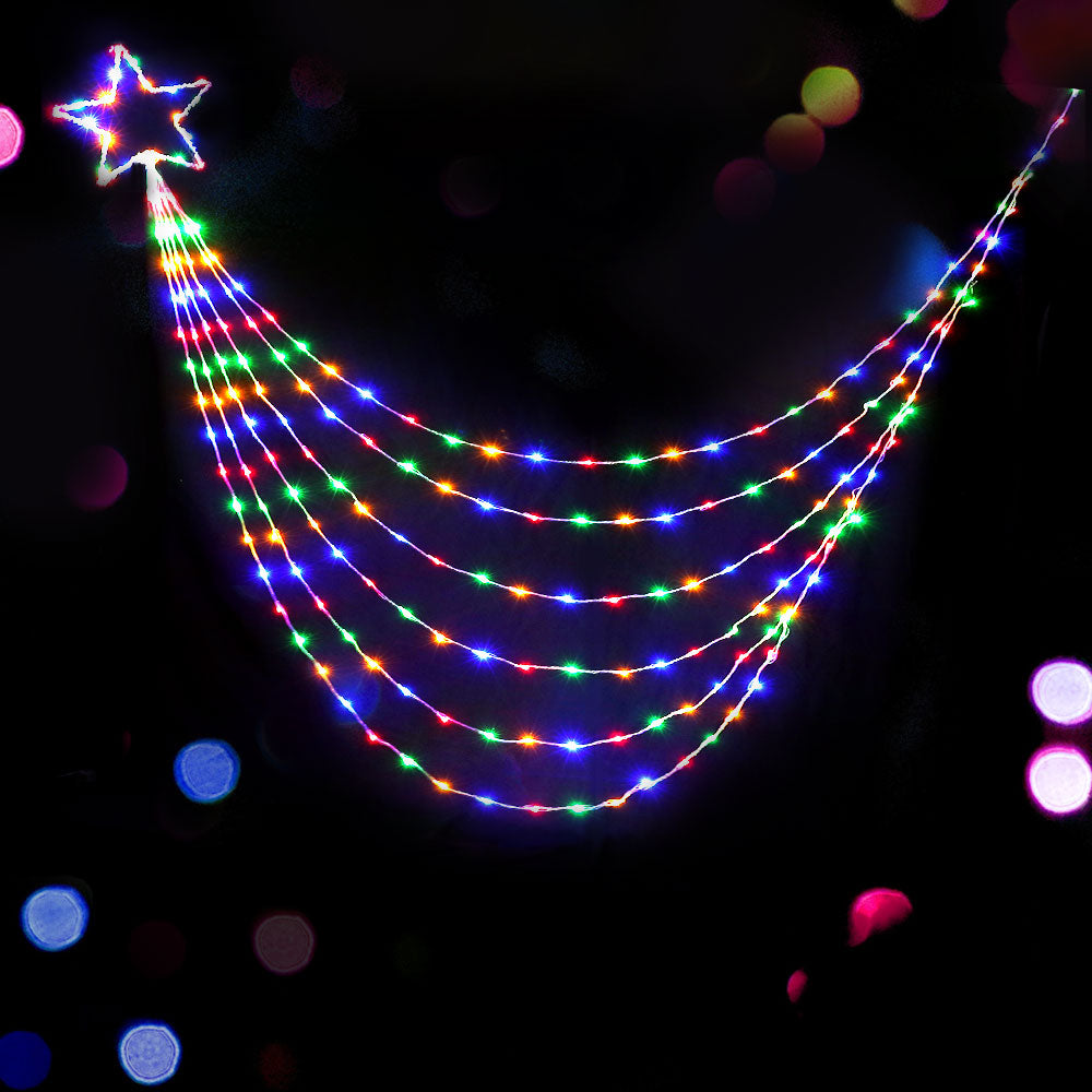 200 LED 3M Christmas Lights Solar String Fairy Light Jingle Jollys