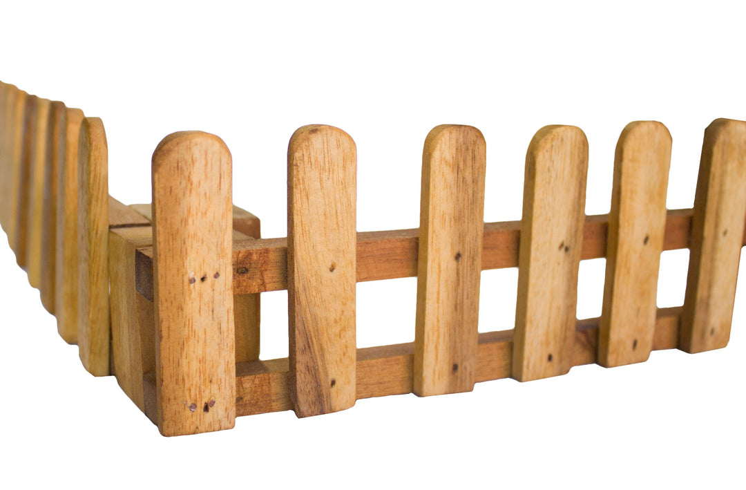 Wooden fence- set of 4