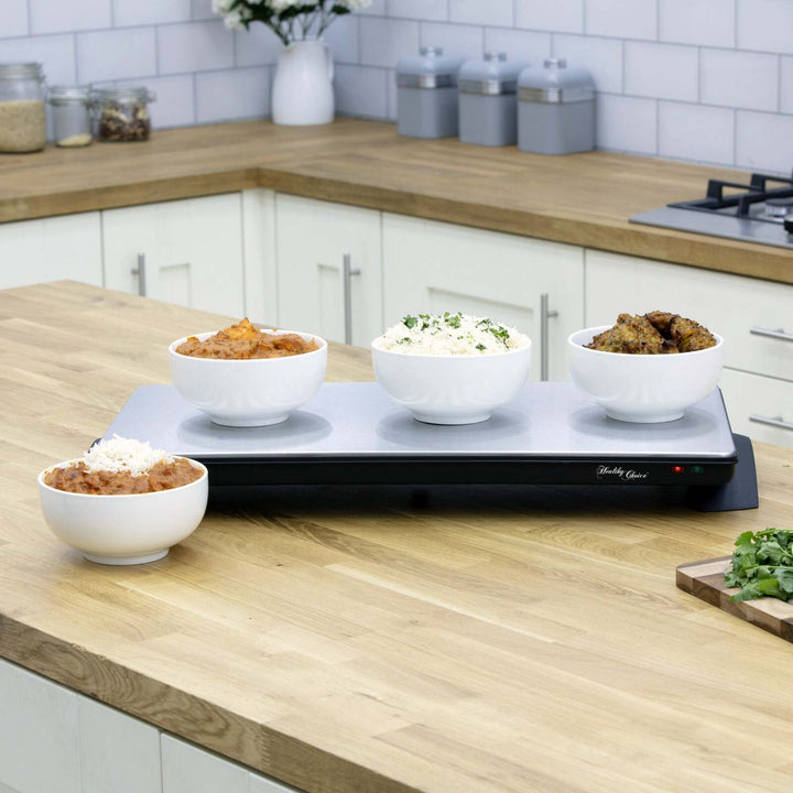 Cordless Electric Food Warming Tray - 1000W