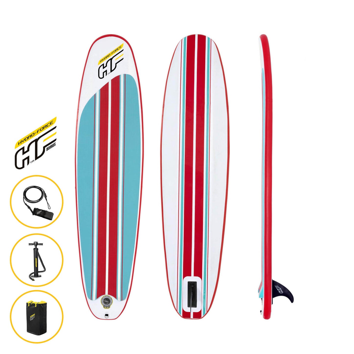 Bestway 2.4m Surfboard Inflatable Essentials Included Innovative Technology